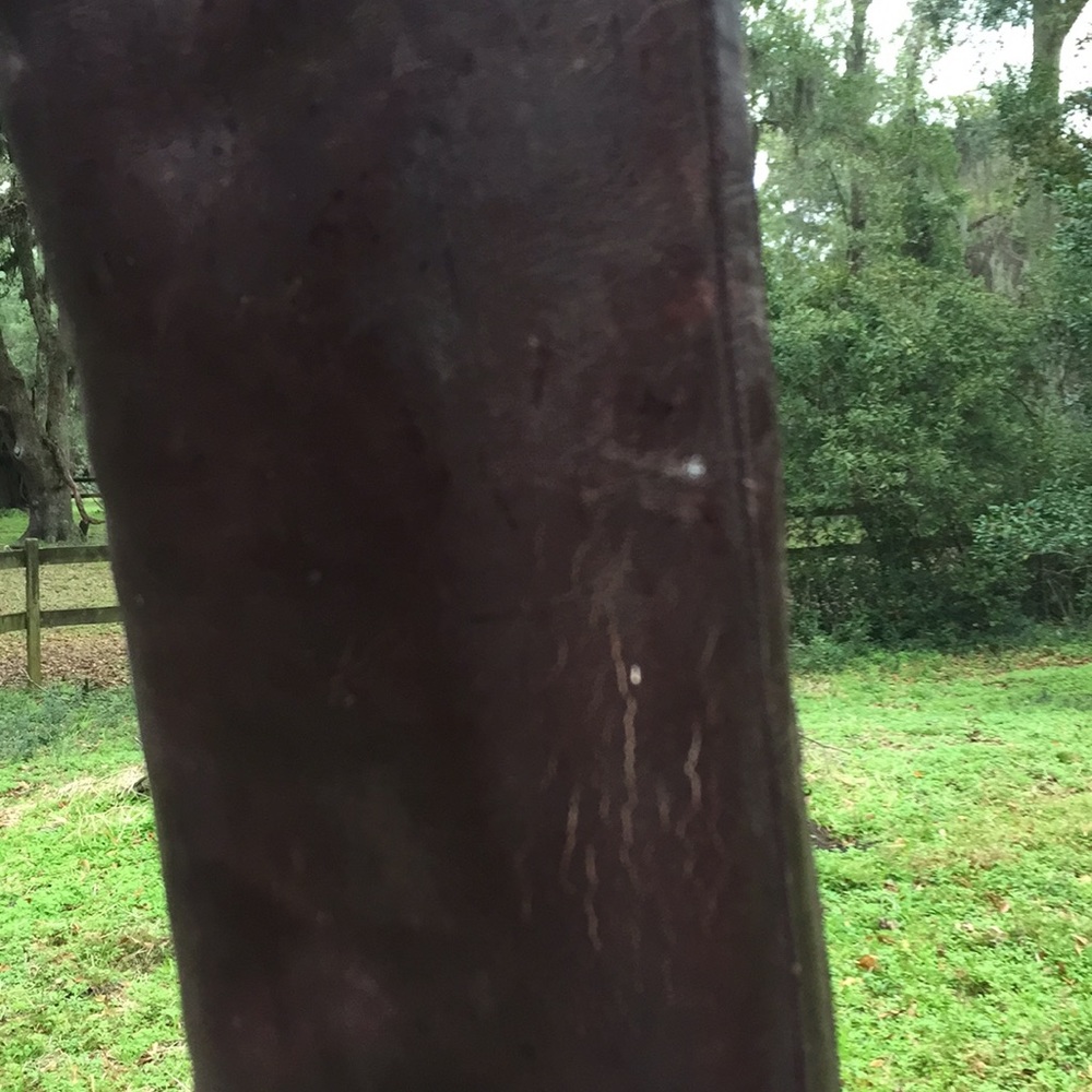 Vintage brown customized field boots - Picture 6 of 8